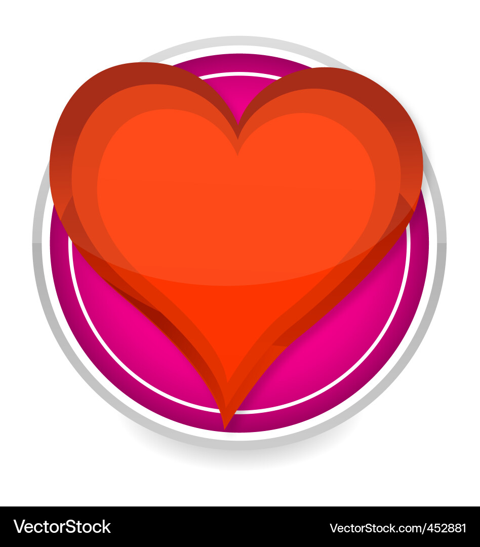 Red icon Royalty Free Vector Image - VectorStock