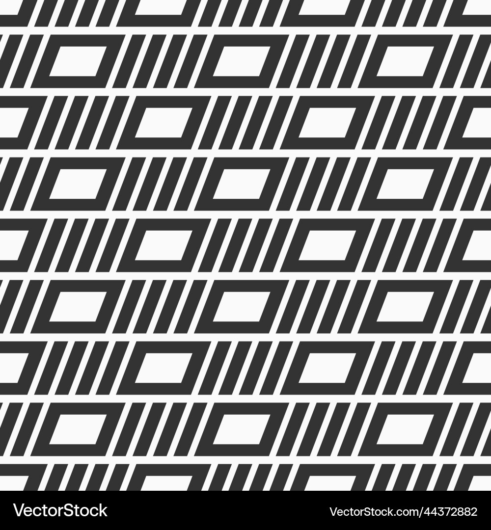 Abstract geometric seamless pattern with slanted Abstract geometric seamless pattern with slanted vector image