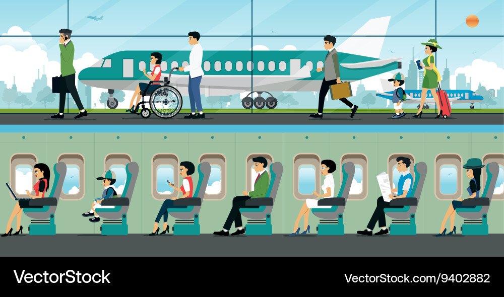 Airport Royalty Free Vector Image - VectorStock