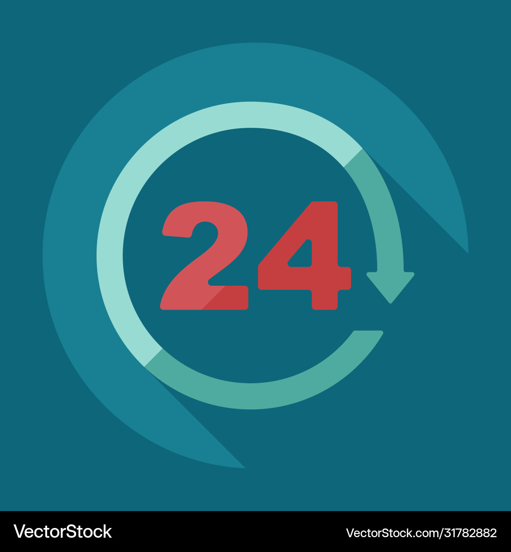 Flat concept set modern design with shadow Flat concept set modern design with shadow Vector Image