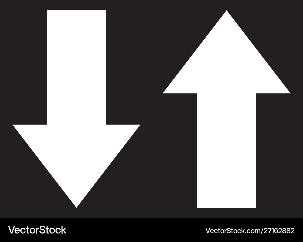 Symbol bidirectional arrows data transfer Symbol bidirectional arrows data transfer vector image