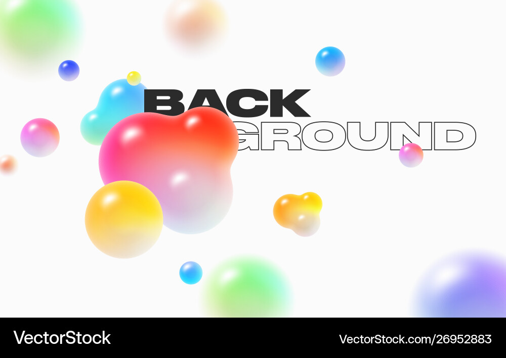 Floating soft colored spheres dynamic motion Floating soft colored spheres dynamic motion vector image