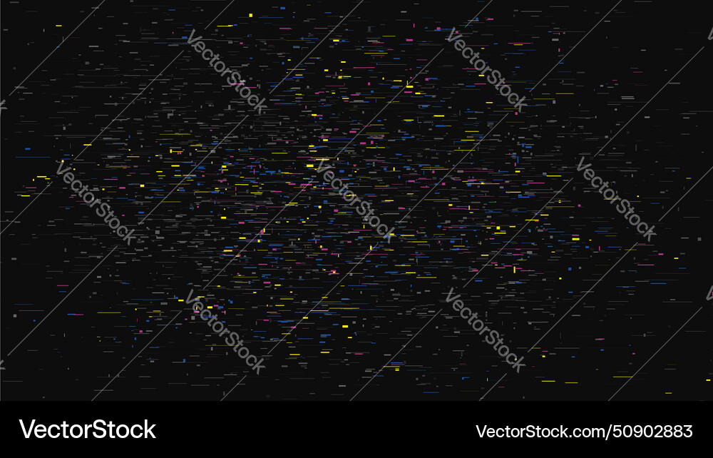 Glitch error effect digital background Glitch error effect digital background vector image