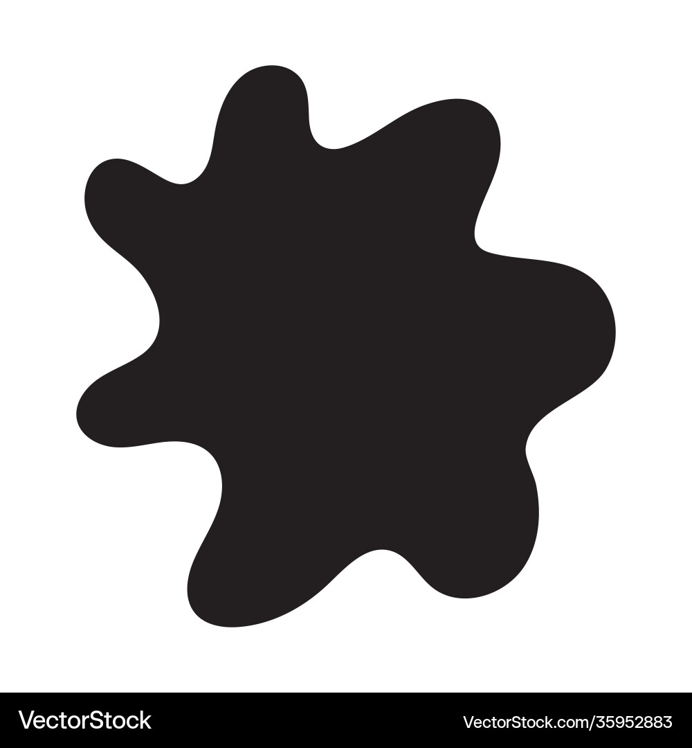 Minimal abstract shape isolated geometric object Minimal abstract shape isolated geometric object vector image