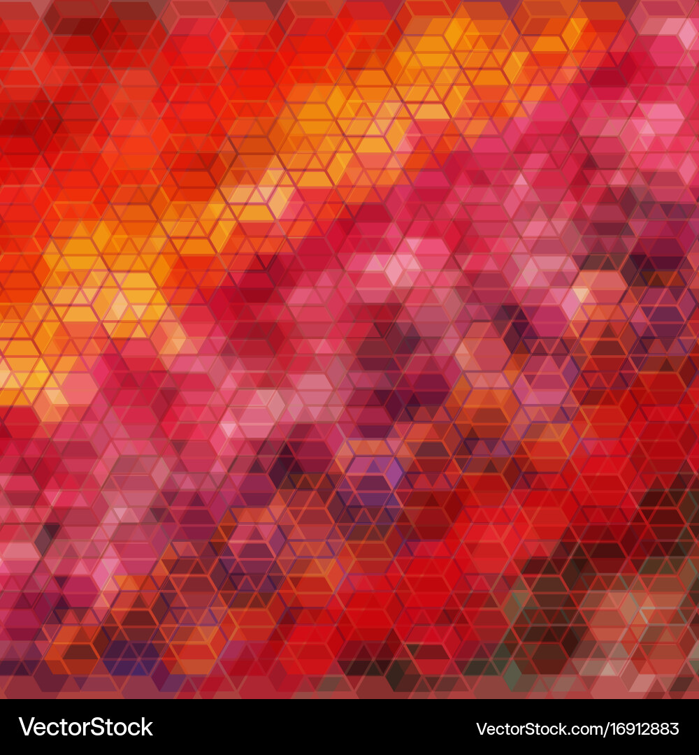 Six coving wave abstract background for design vector image