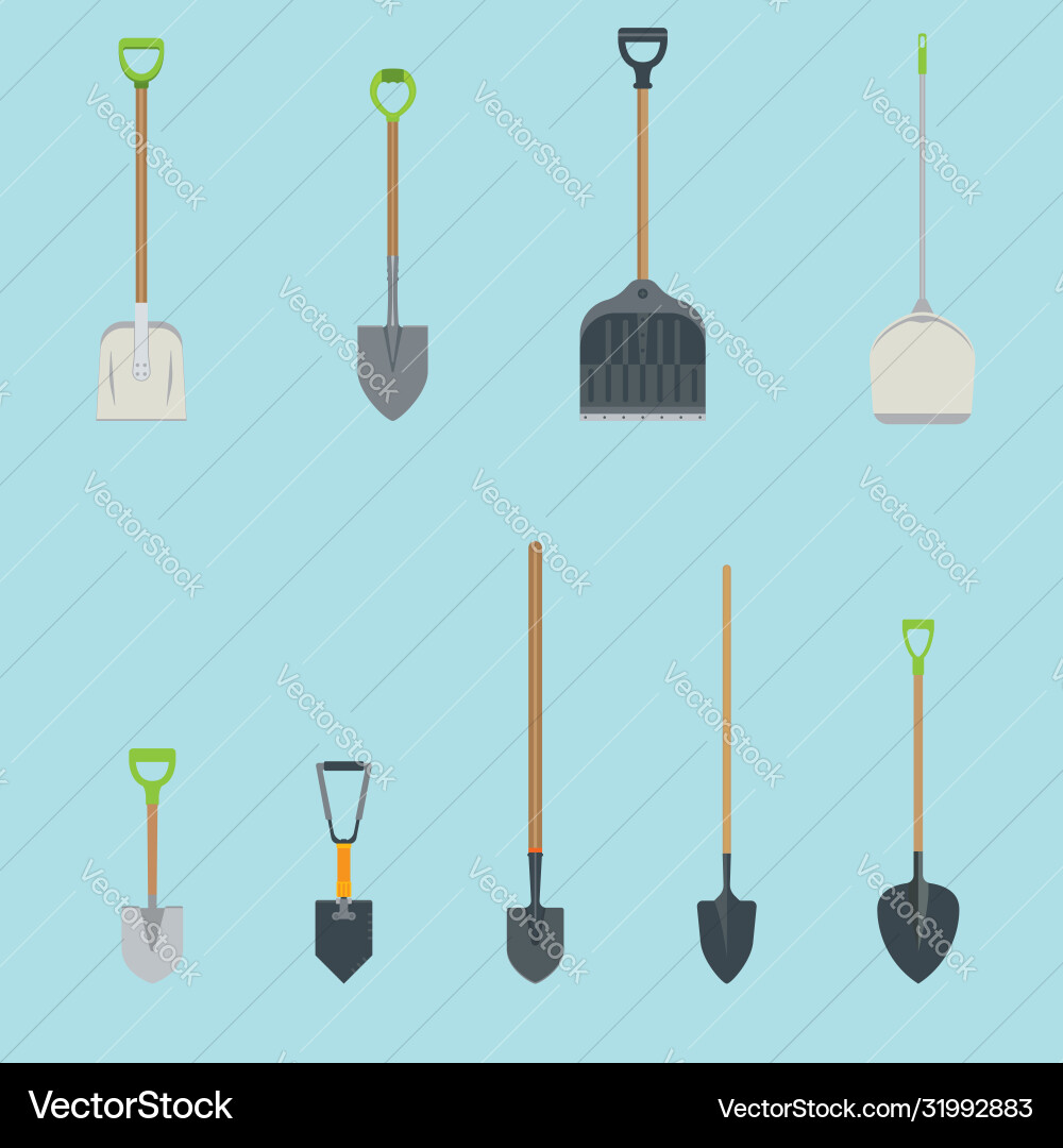 Tool for digging lifting and moving bulk Tool for digging lifting and moving bulk Vector Image