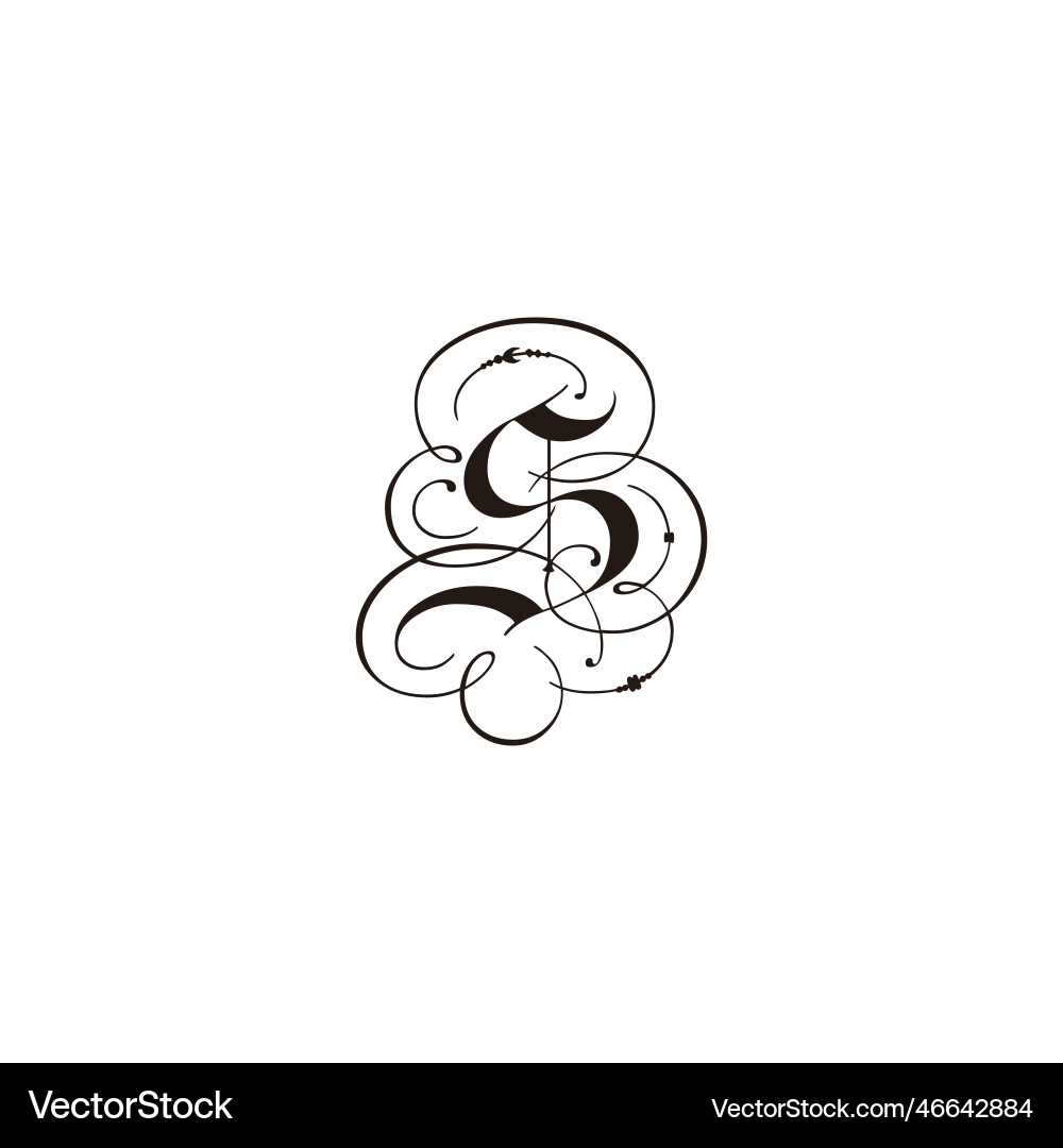 Buchstaben s Rahmen Linien geometrisches Symbol einfaches Logo Buchstaben s Rahmen Linien geometrisches Symbol einfaches Logo vektorbild