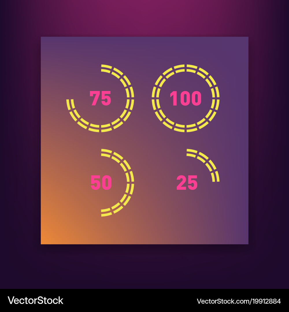 Dashboard ui und ux kit bar Diagramm Vektorbild