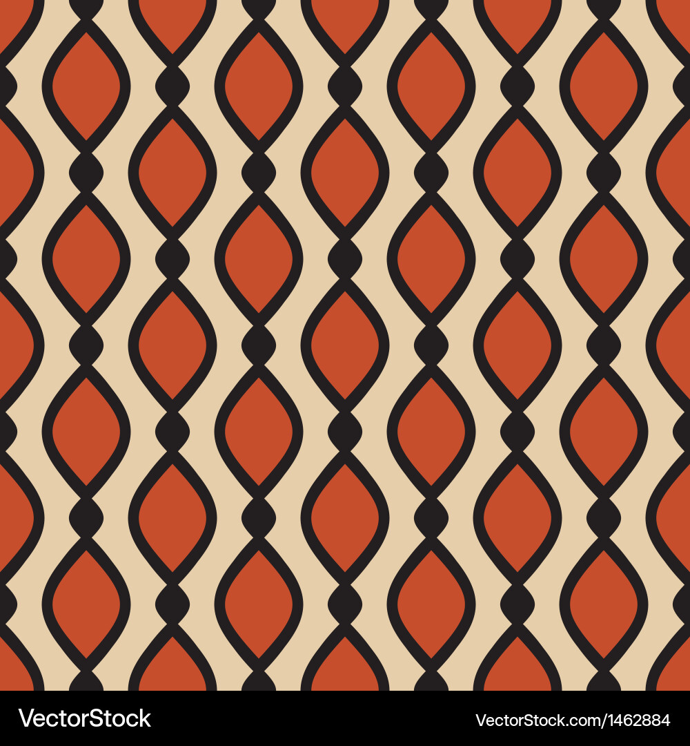Geometric Floral Pattern vector image