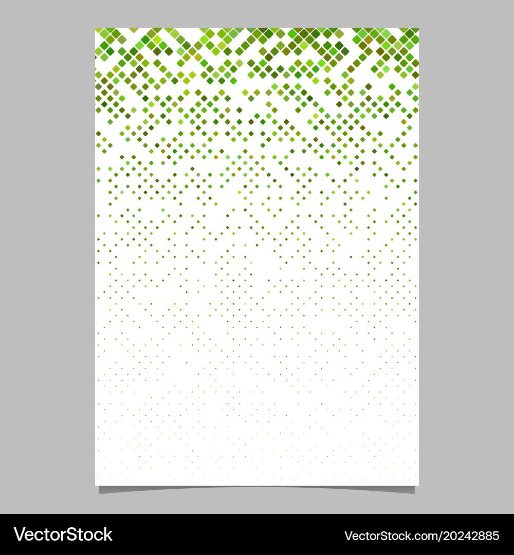 Abstract diagonal rounded square mosaic pattern vector image