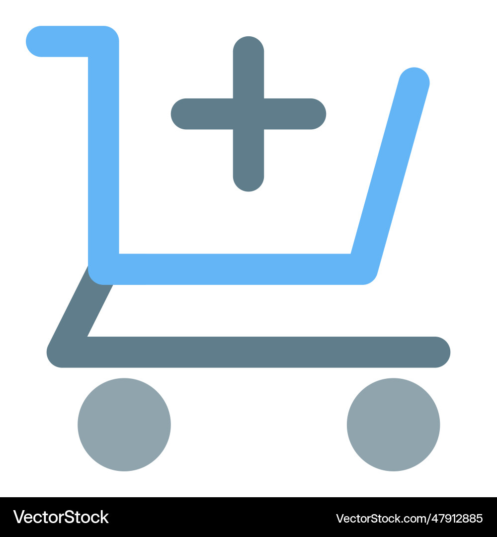 Add to cart include products in shopping list Vector Image