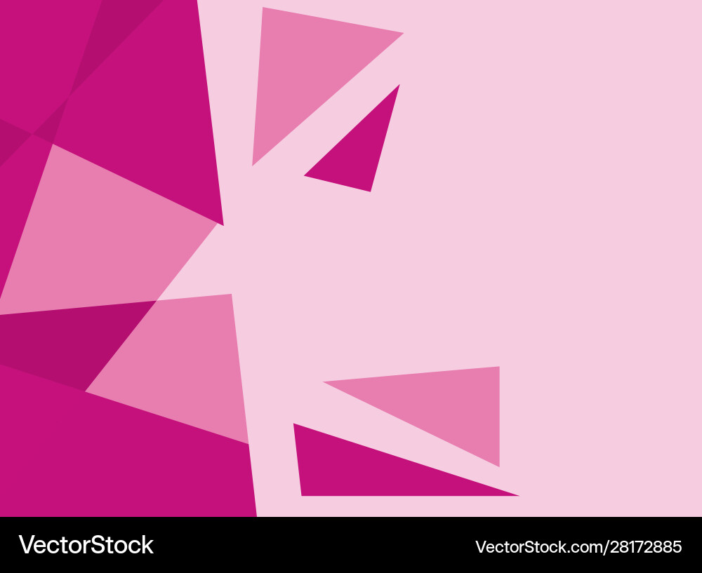 Background design with pink abstract patterns Vector Image