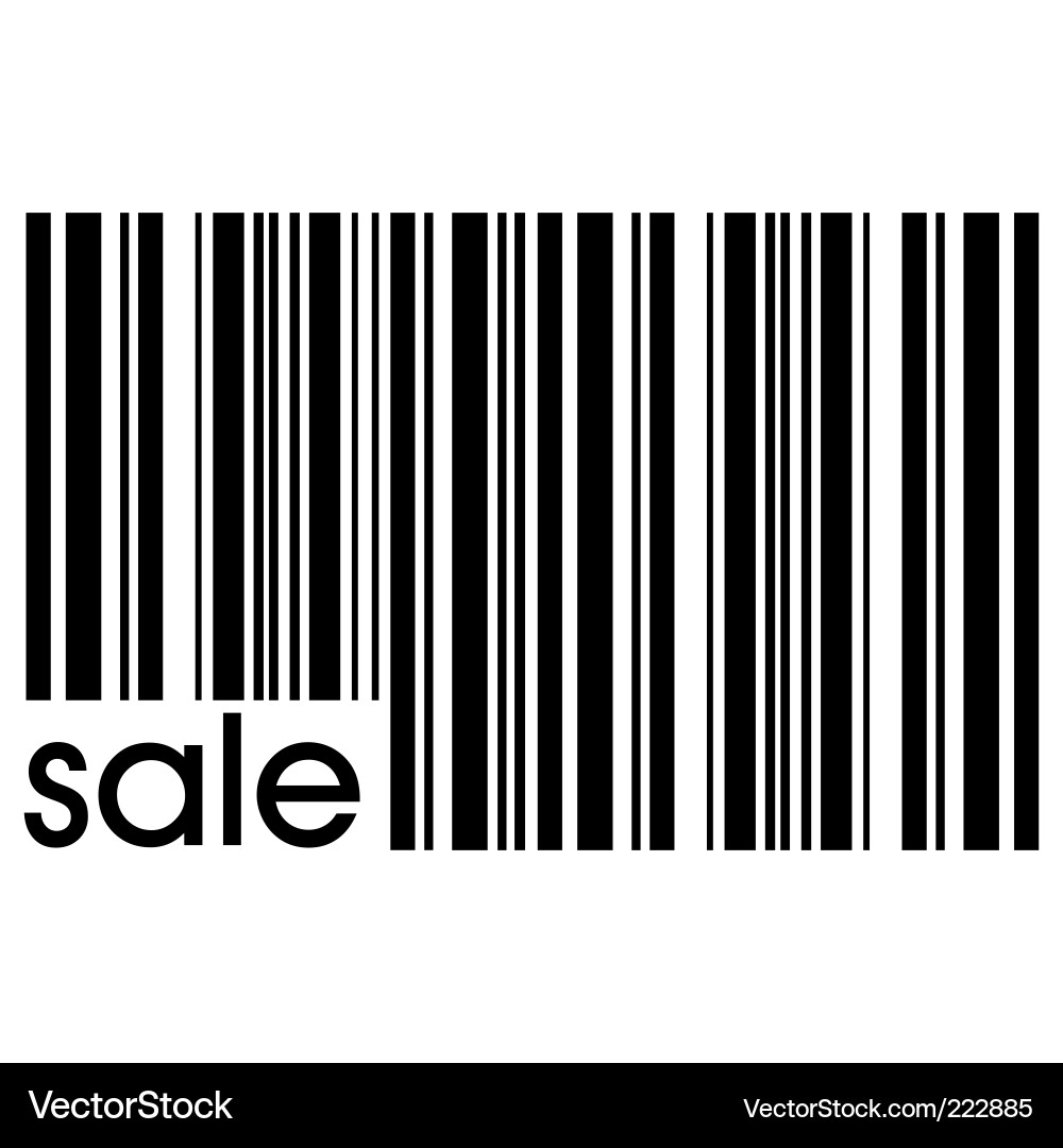 Bar code vector image