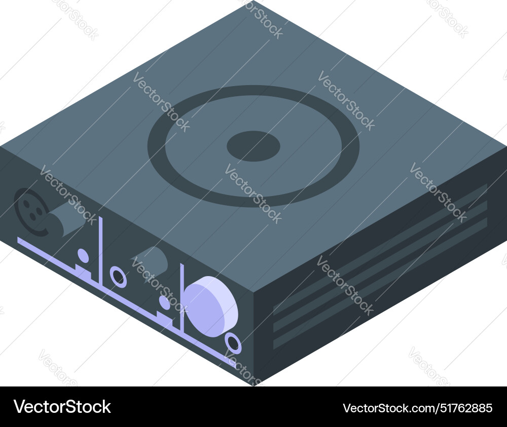 Professional audio interface showing recording Professional audio interface showing recording Vector Image