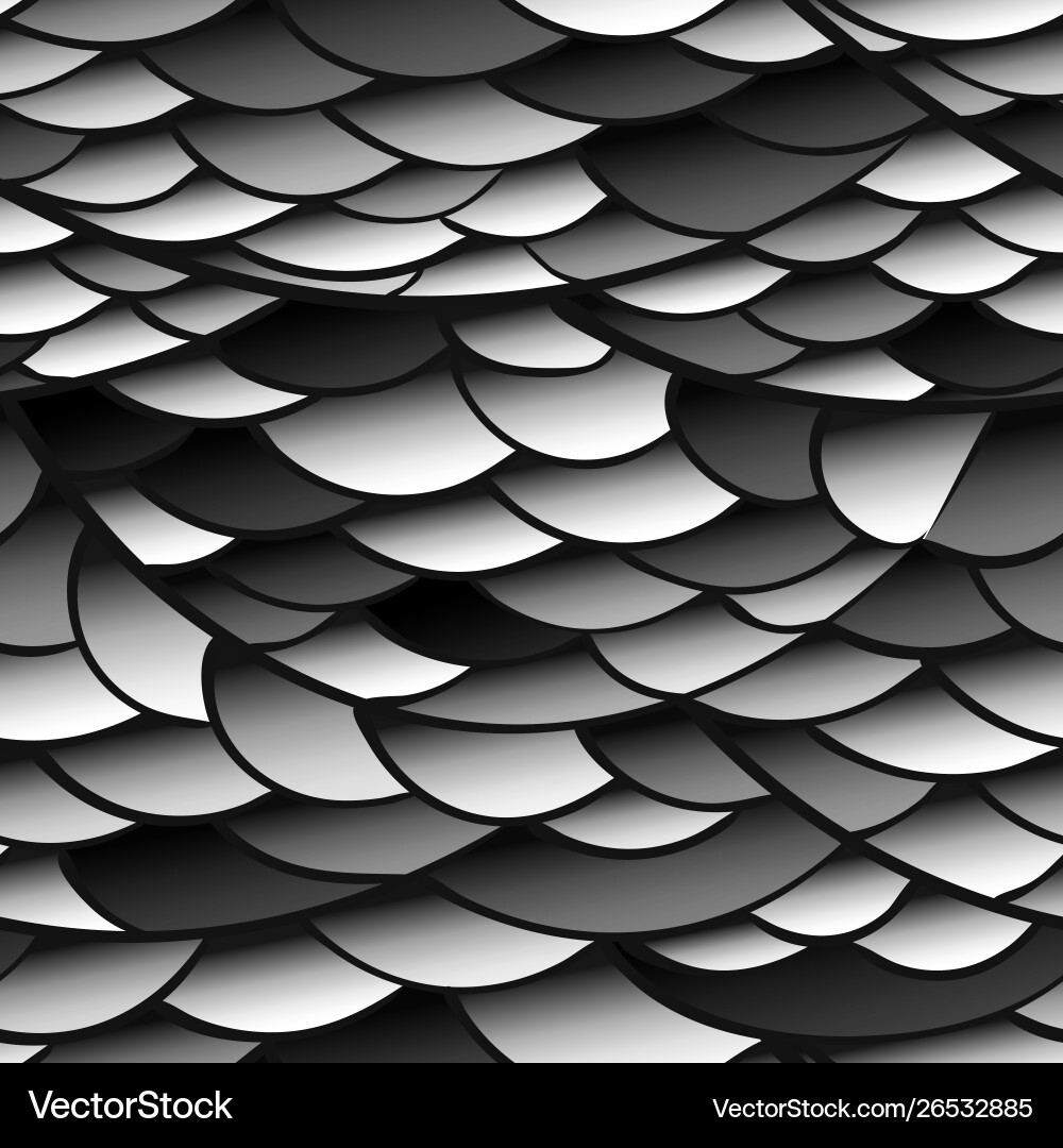 Seamless pattern a wavy sharp plates Seamless pattern a wavy sharp plates vector image