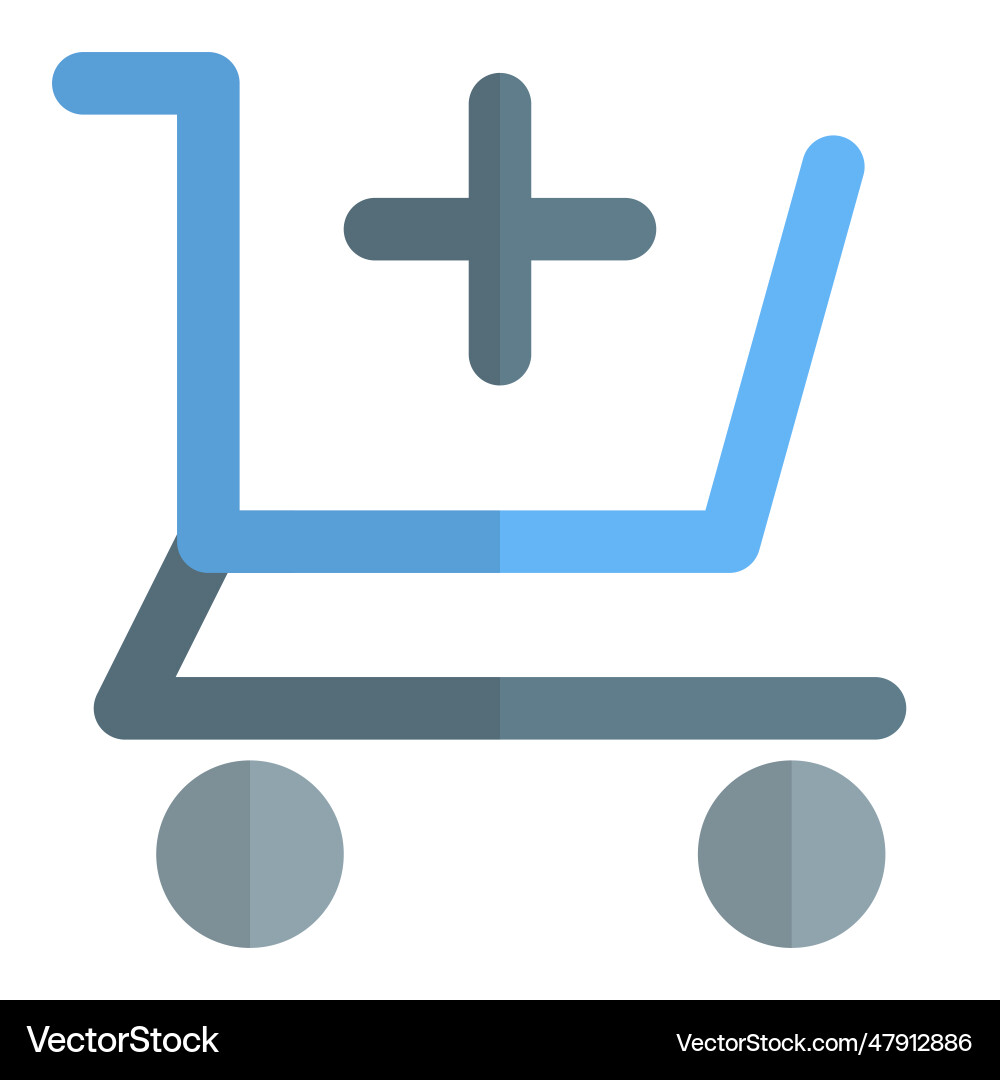 Add to cart include products in shopping list Vector Image