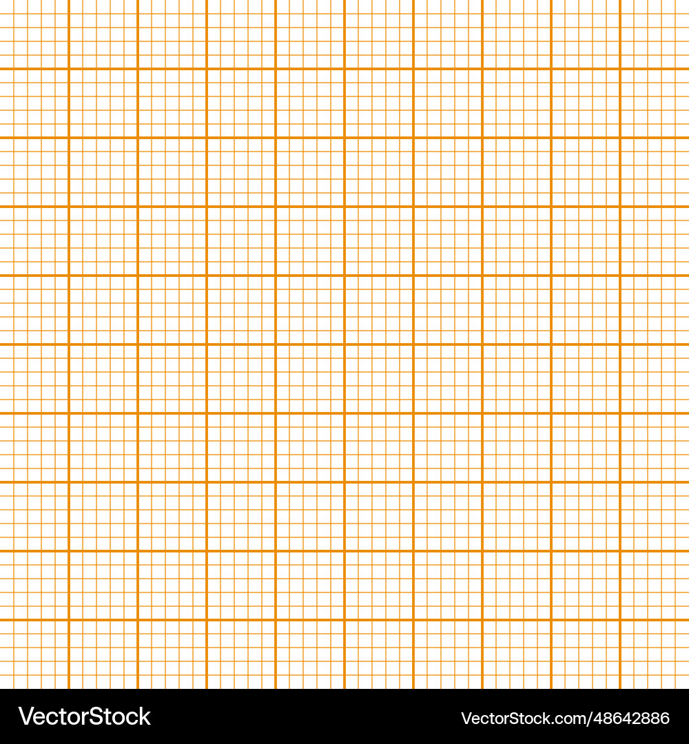 Sheet of graph paper with grid millimeter Sheet of graph paper with grid millimeter vector image
