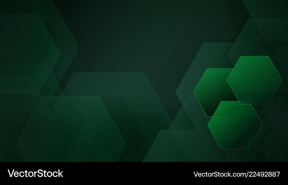 Abstract background of hexagons Abstract background of hexagons vector image
