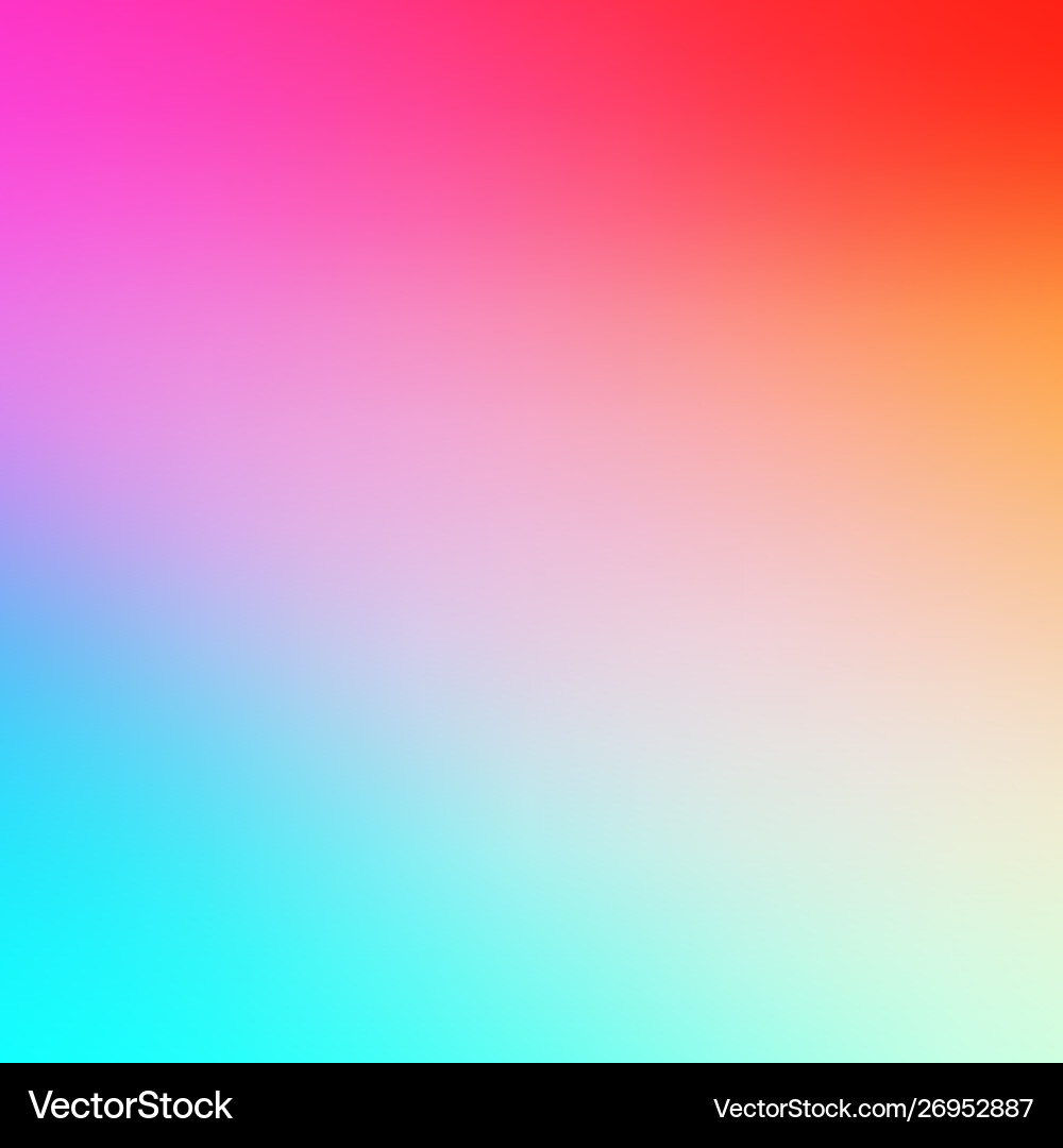 Abstract Summer Gradient Background Vector Image