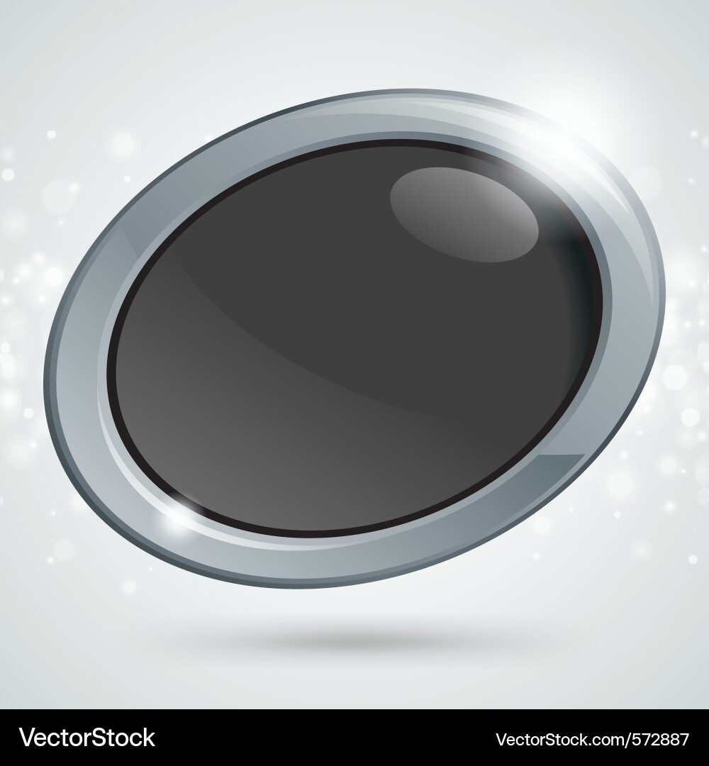 Circular Button Icon Vector Image