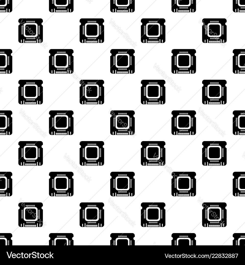 Component microchip pattern seamless Component microchip pattern seamless vector image