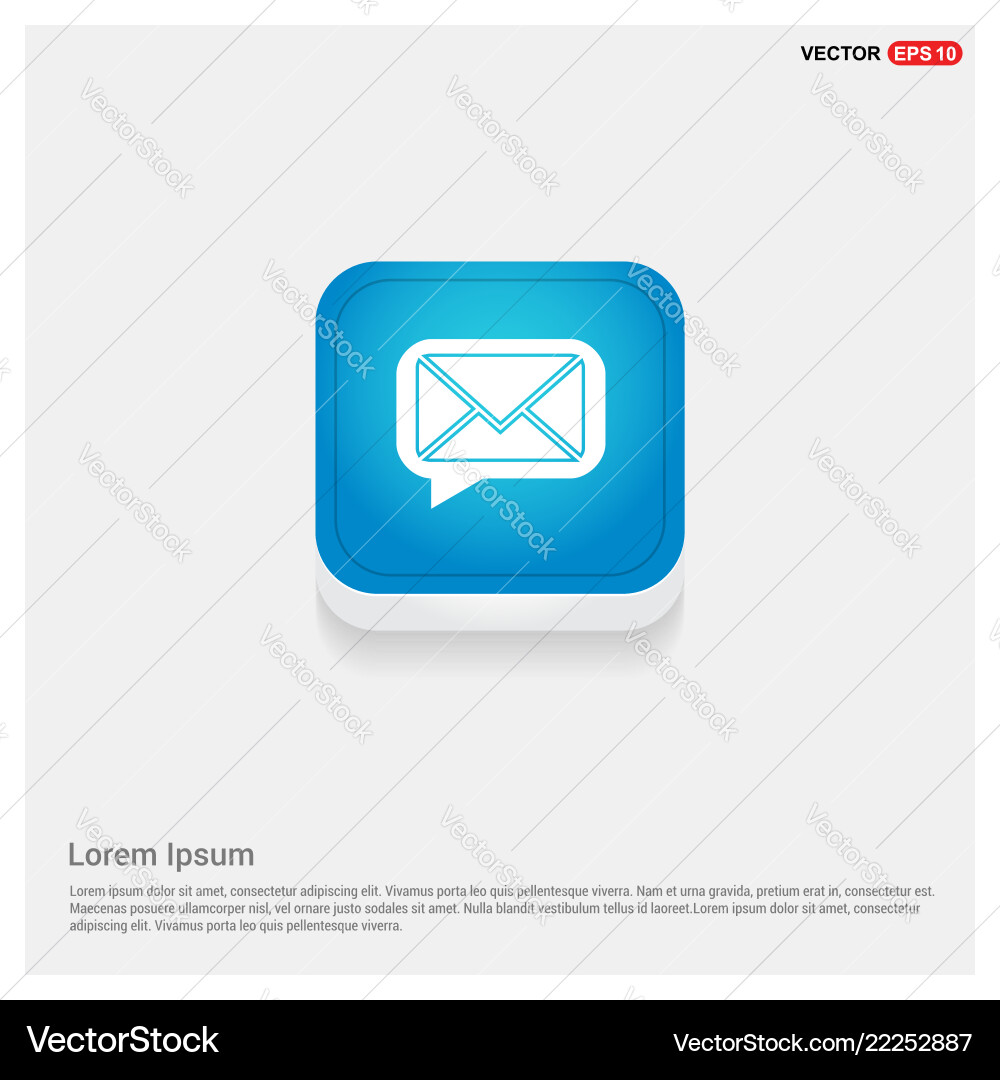 Message icon Vector Image