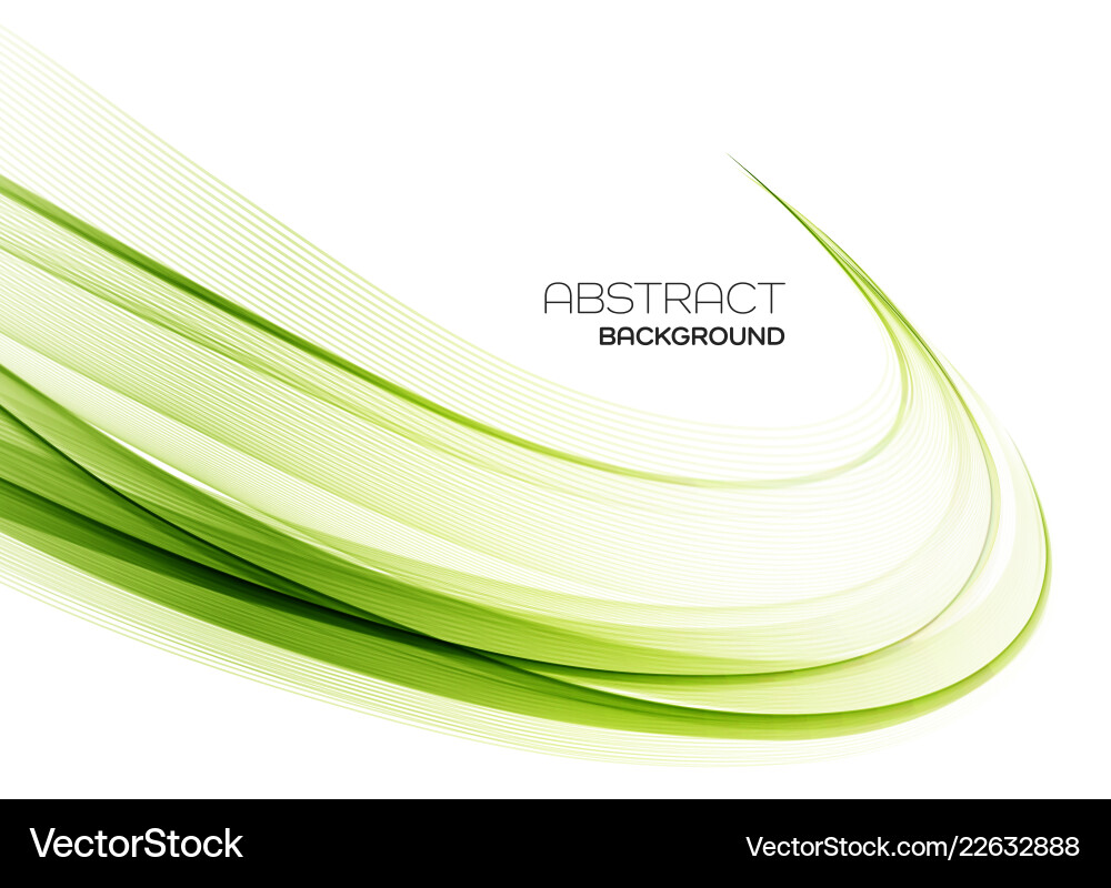Abstract Flow Wave Background vector image