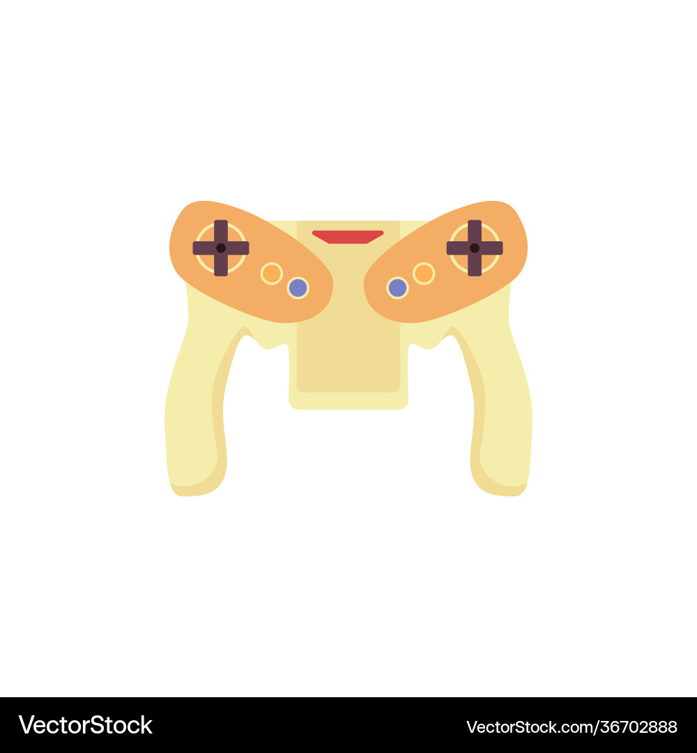 Game controller play digital console Game controller play digital console vector image