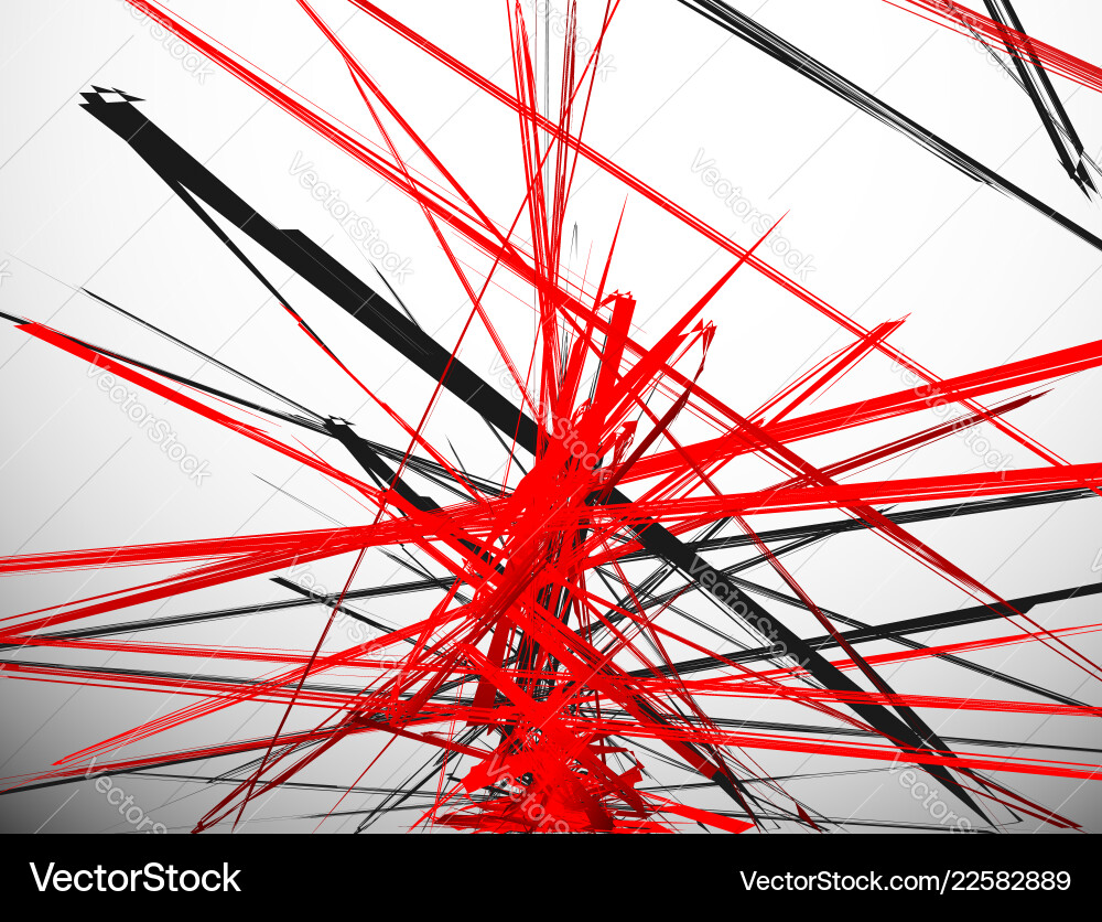 Abstract geometric with random chaotic elements Abstract geometric with random chaotic elements vector image