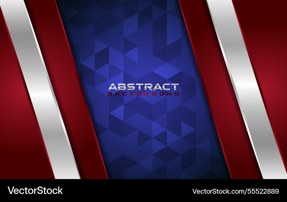 Abstract patriot background with overlap layer Abstract patriot background with overlap layer vector image