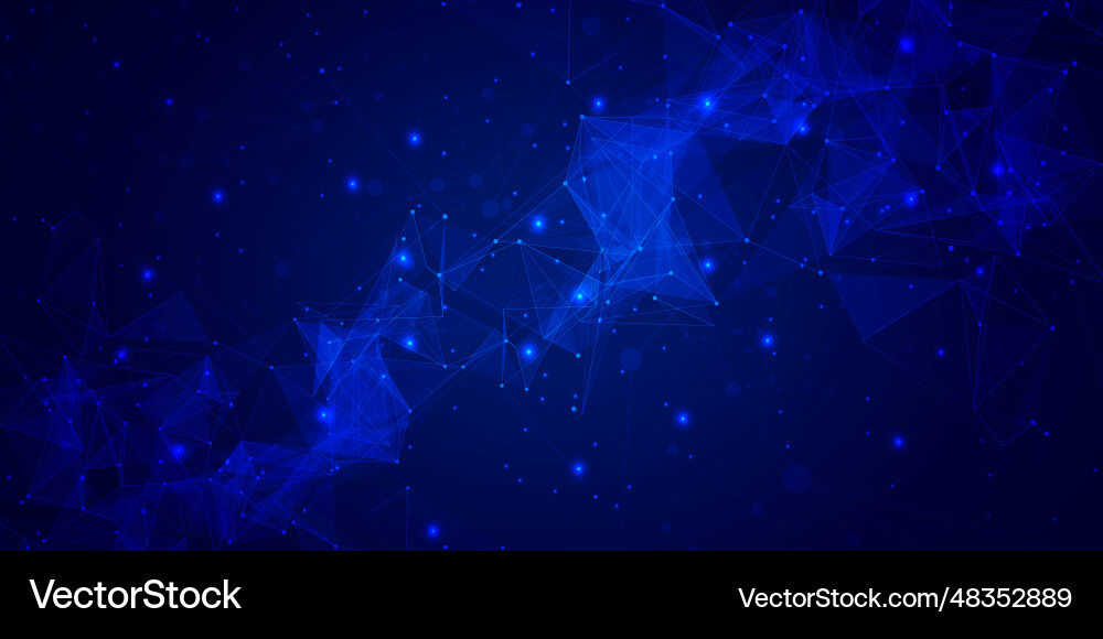 Digital technology internet network connection ai Digital technology internet network connection ai vector image