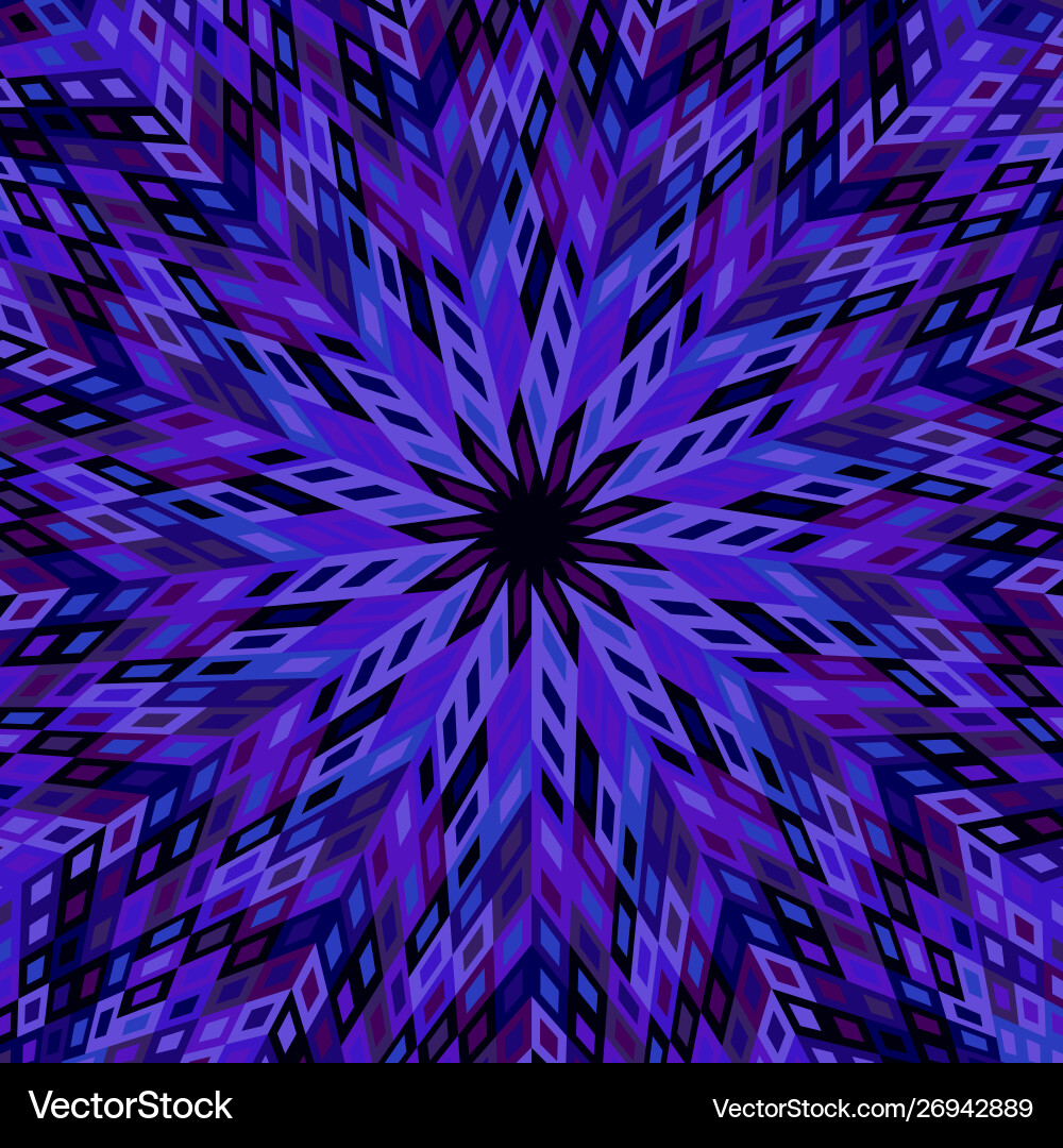 Dynamic geometrical abstract circular burst Dynamic geometrical abstract circular burst vector image