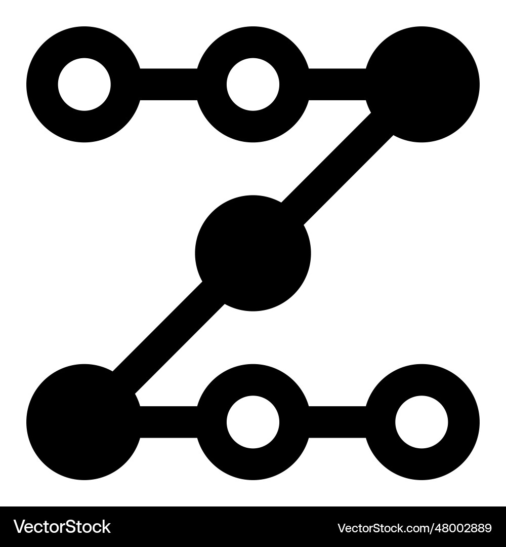Pattern passcode used for security purpose vector image