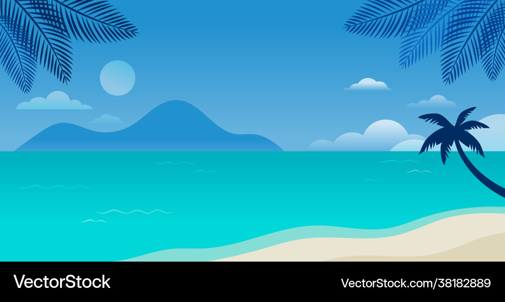 Summer time fun concept design creative Summer time fun concept design creative vector image