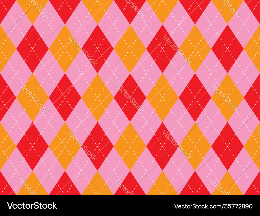 Argyle pattern seamless fabric texture background Argyle pattern seamless fabric texture background Vector Image