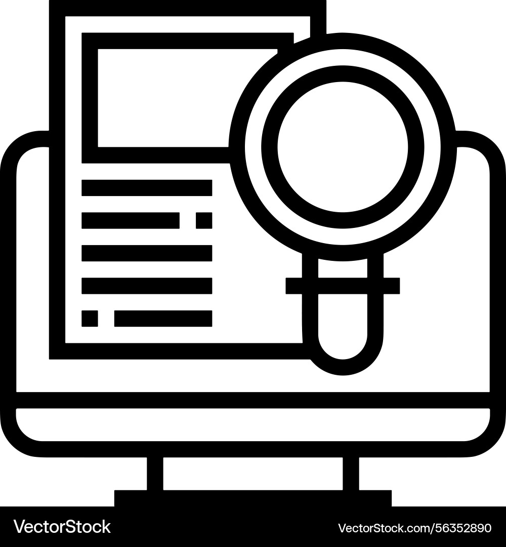 Computer icon symbol image Computer icon symbol image Vector Image