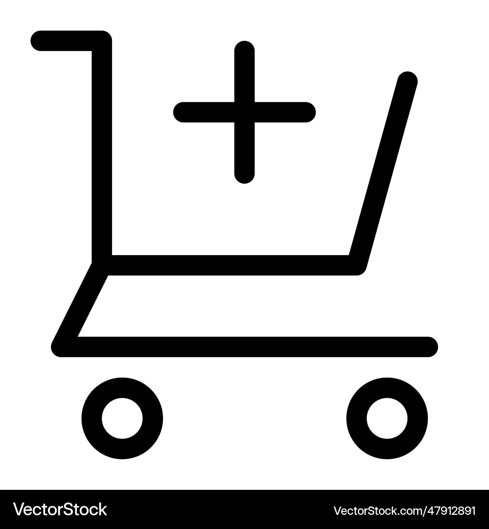 Add to cart include products in shopping list Vector Image