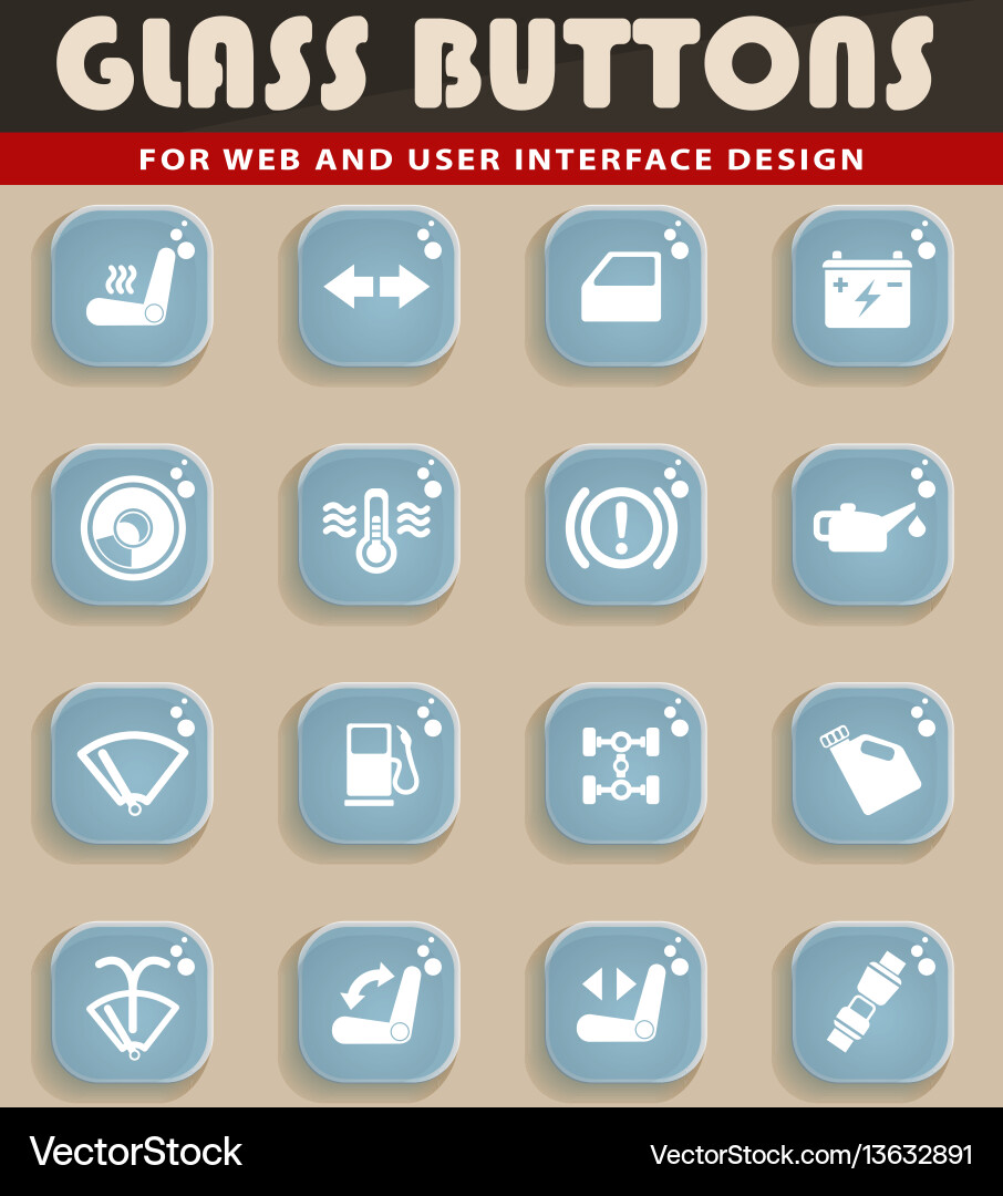Car Interface Vector Car interface sign Royalty Free Vector Image - VectorStock