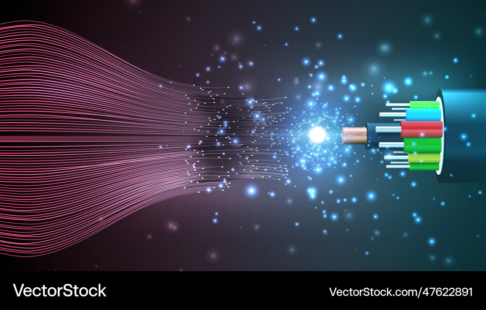 Data connection speed line Data connection speed line vector image