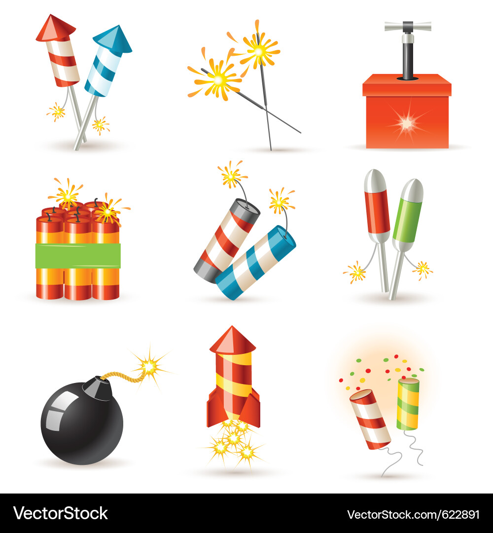 Fireworks Display vector image