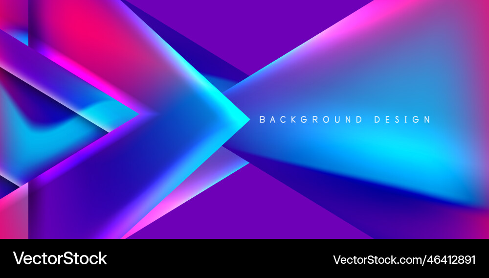 Futuristic triangle abstract background Futuristic triangle abstract background Vector Image