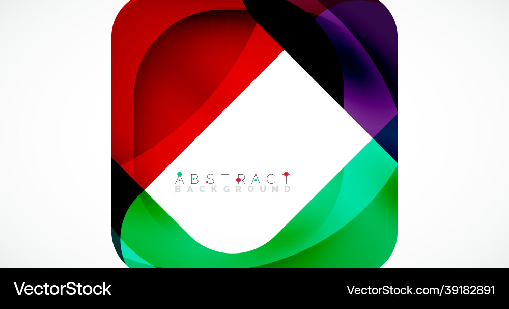 Minimal background abstract square shape Minimal background abstract square shape vector image