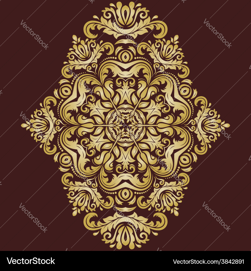 Orient abstract pattern Vector Image