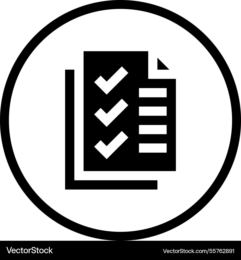 Todo list icon design vector image