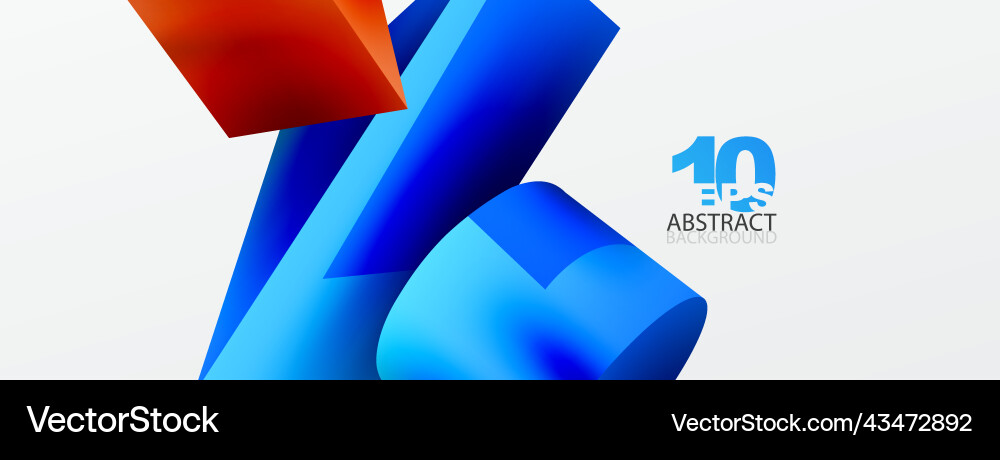 3d abstract background shapes triangle 3d abstract background shapes triangle vector image