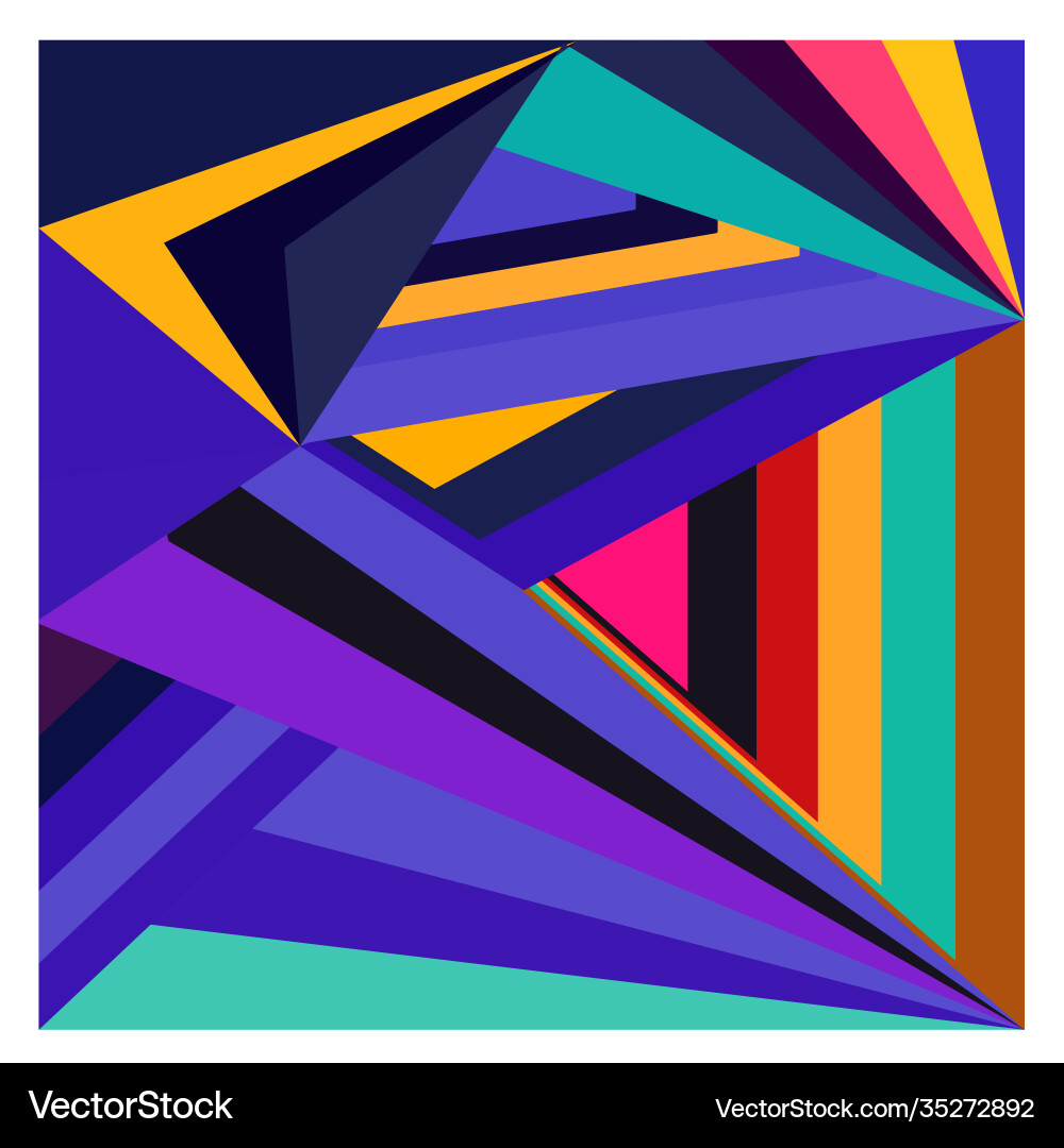 Colorful geometric and curve background pattern Colorful geometric and curve background pattern Vector Image