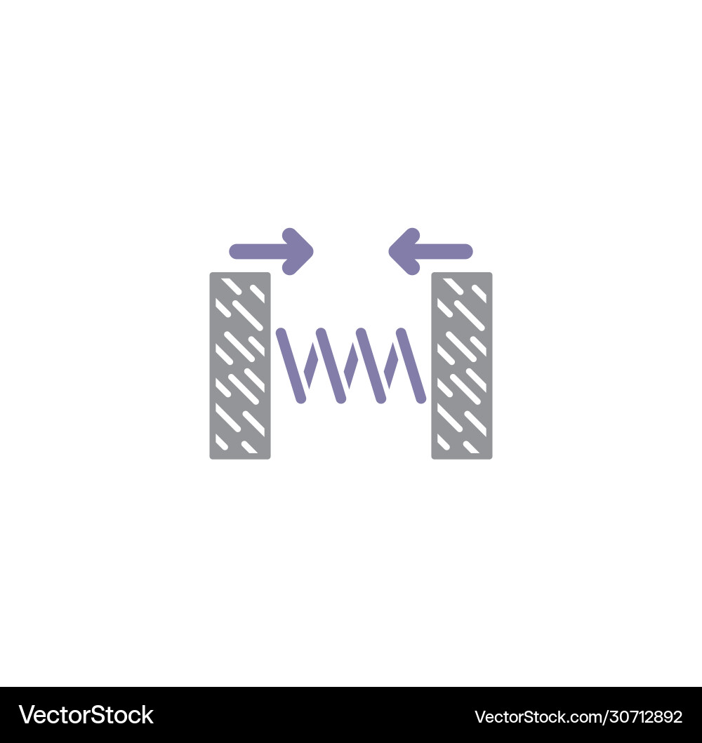 Physics related icon on background for graphic Physics related icon on background for graphic vector image