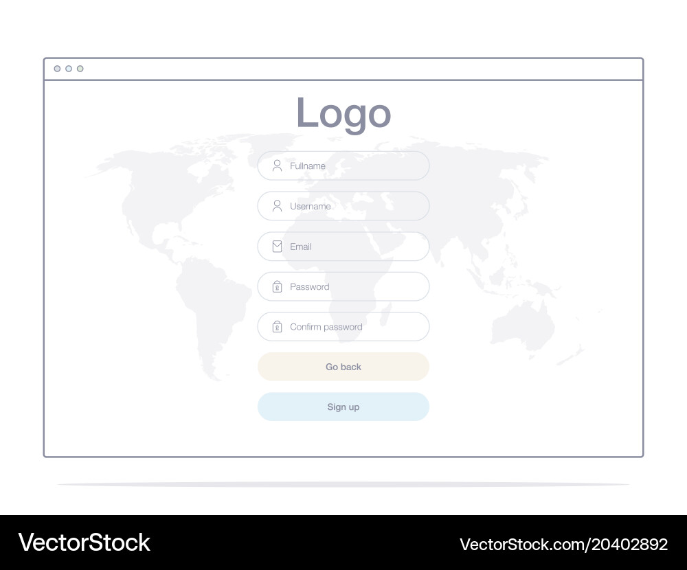 Screens and web concept vector image