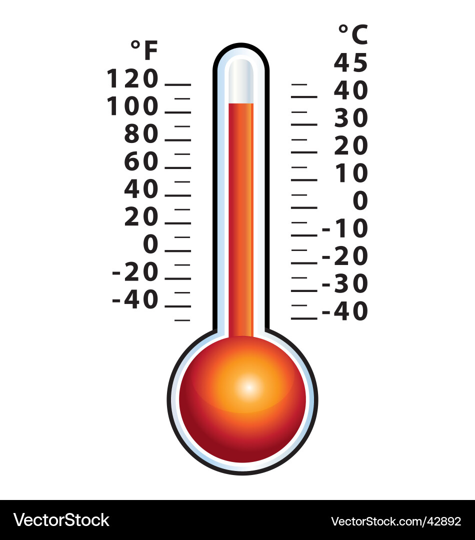 Thermometer - Temperature Measurement vector image
