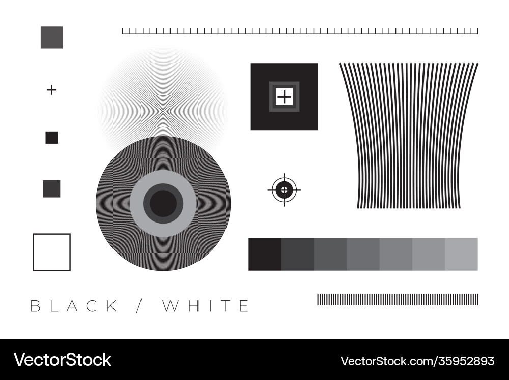 Abstract geometric shapes and objects collection Abstract geometric shapes and objects collection vector image